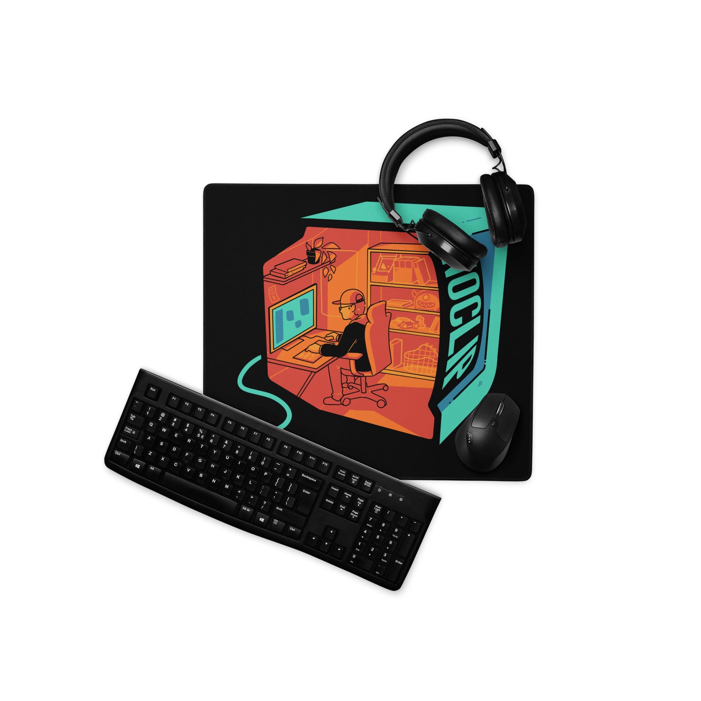 "Noclipper" mouse pad